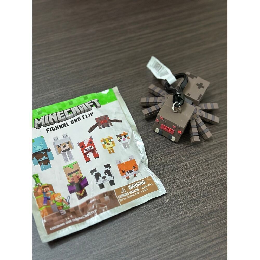 Minecraft Spider Series 2 Figural Keychain